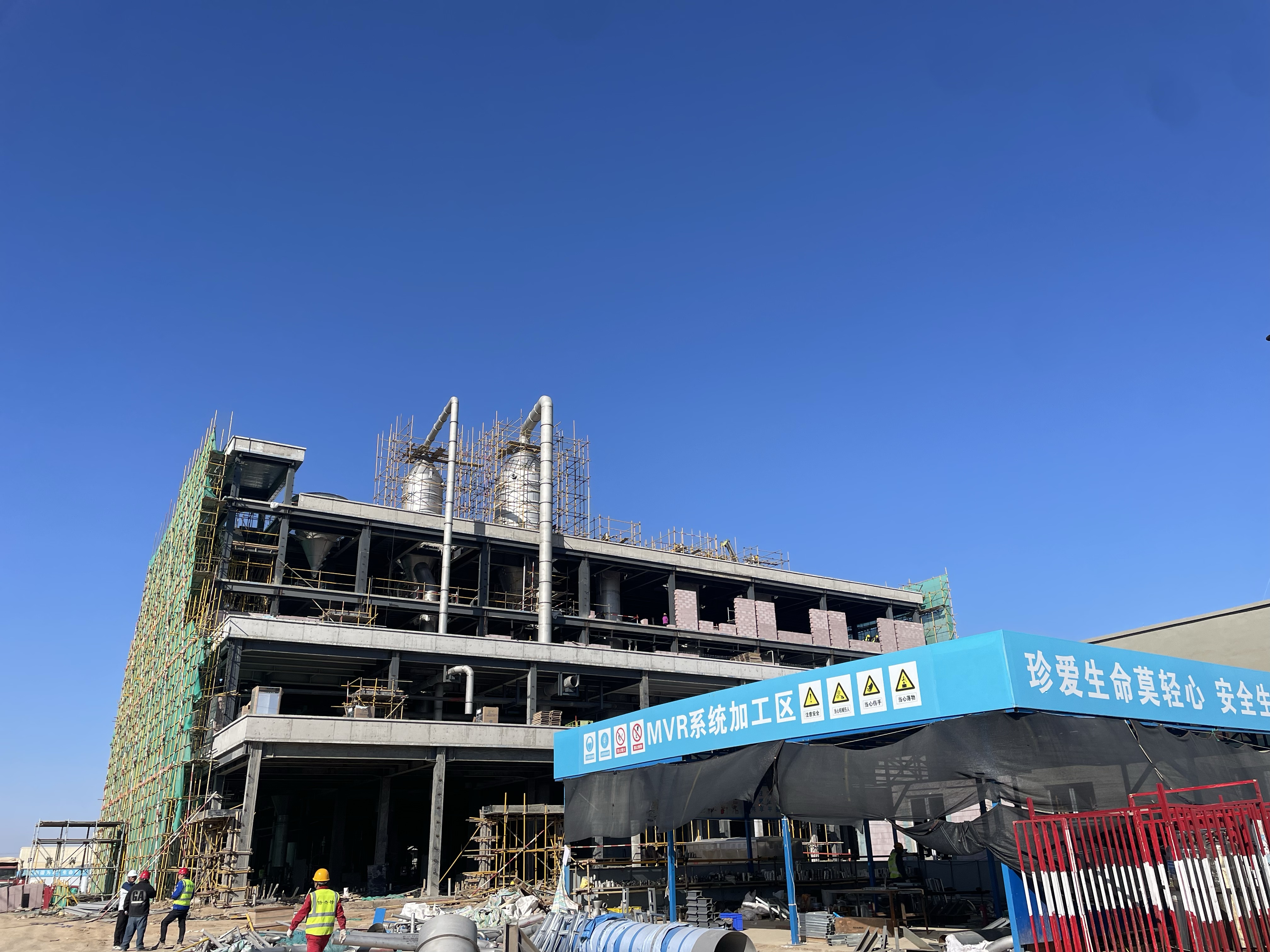 豪门国际官网甘泉堡项目：双节激战砺初心，全力冲刺“10·20”通水节点